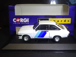 MEGA RARE 1/43 CORGI VANGUARDS FORD ESCORT MK2 RS2000 SERIES X DIAMOND WHITE - Bild 1 von 4