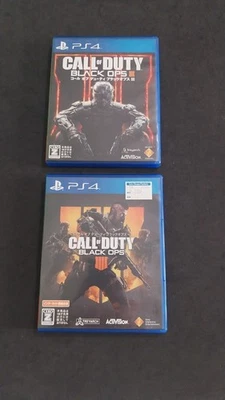 CALL OF DUTY BLACK OPS 3 E 4 SONY PLAYSTATION 4 PS4 JAP GIAPPONESE USATI - Immagine 1 di 4