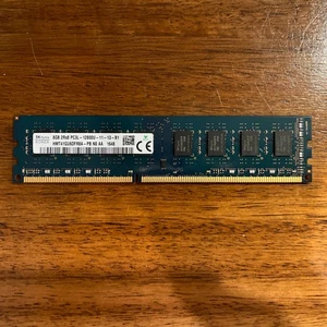 SK hynix DDR3 8GB 2RX8 PC3L-12800U-11-13-B1 HMT41GU6BFR8A-PB 1600MHZ RAM Memory - Picture 1 of 2