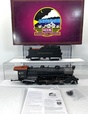 MTH Premier 20-3839-1 Pennsylvania 2-8-2 Light Mikado Steam PS.3 O Used #9628 - Image 1 of 4