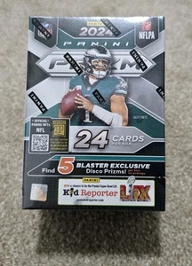 Brand New & Sealed 2024 Panini Prizm Football Trading Cards Blaster Box, Daniels - Picture 1 of 2