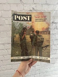 Saturday Evening Post Magazine March 23 1963 Vietnam War Jane Fonda Rockwell - Picture 1 of 3