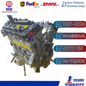 Cylinder Block Engine VQ35 VQ35DE V6 Engine 3.5L For Nissan Maxima Infiniti I35 - Picture 1 of 14