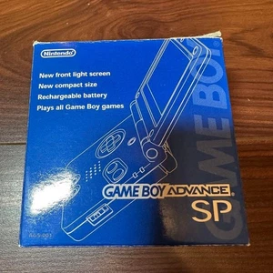 Game Boy Advance SP Console, Azurite Blue, 4564 From Japan - Picture 1 of 21