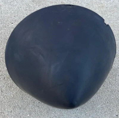 CADILLAC FRONT BUMPER RUBBER TIP EXTENSION BLACK CUSHION 1957 57 OEM #1 - Image 1 of 4