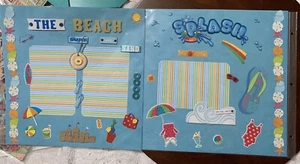 Beach-12x12 premade scrapbook page - Picture 1 of 1