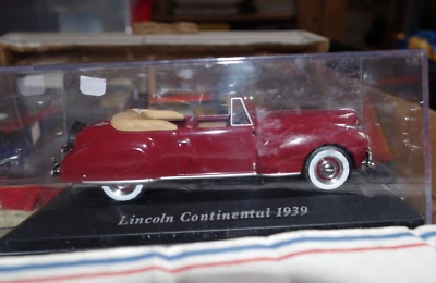 LINCOLN CONTINENTAL 1939 IXO / ALTAYA échelle 1/43 COMME NEUF EN BOITE - Photo 1/3