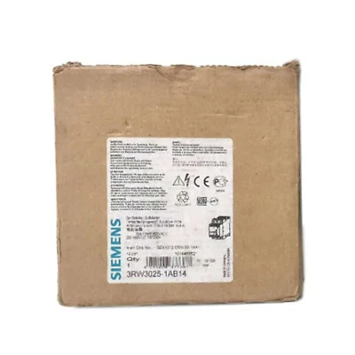 1pc New Siemens 3RW3025-1AB14 Soft Starter 7.5KW - Image 1 of 4