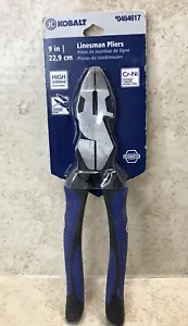 Kobalt 9" Linesman Pliers # 0464617 New - Picture 1 of 4