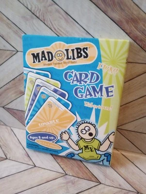 Mad Libs (2002) Card Game, Words, Silly Sentences, Family, New - Image 1 of 3