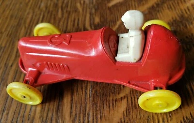 Vtg PYRO Red Plastic Toy Racecar #3 - Image 1 of 4