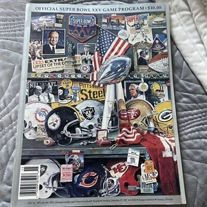 1991 SUPER BOWL XXV 25 OFFICIAL GAME PROGRAM NEW YORK GIANTS vs BUFFALO BILLS - Picture 1 of 1