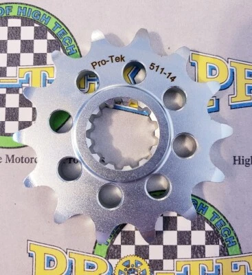 Pro-tek Yamaha Front Sprocket 525 Pitch 14T-16T 2014-2020 YZF-R6 YZF R6 NEW - Image 1 of 4