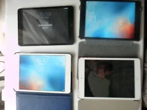 4 x Apple iPad Mini A1432 FOR SPARES OR REPAIR - Picture 1 of 4