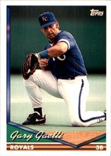 1994 Topps SPANISH BILINGUAL #403 Gary Gaetti KANSAS CITY ROYALS