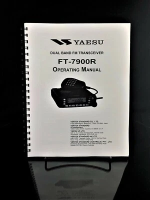 Yaesu FT-7900R Transceiver Instruction Manual Operating Guide Coil Bound - Image 1 of 4