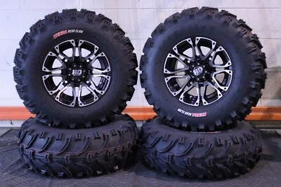 CAN AM OUTLANDER 500 25" BEAR CLAW  ATV TIRE & STI HD3 M WHEEL KIT CAN1CA - Image 1 of 4
