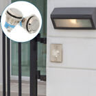  2 Pcs Nickel-plated Copper Door Bell Push Buttons Doorbell for Front