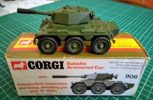 Corgi Saladin Armoured Car Model 906. - Picture 1 of 14
