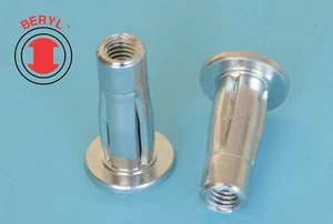 TOPSN6, tuerca de acero prebulbada 15,9x9,76x26,2 - M6 CR3 - 10 piezas - Imagen 1 de 1