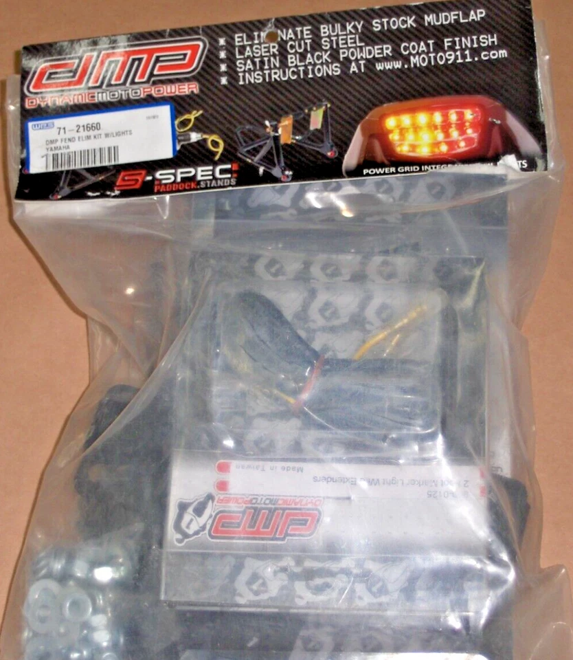 2014-2016 DMP ELIMINADOR COMPLETO DE PARA-LAMA YAMAHA FZ09 # 675-6390 - Imagem 1 de 1