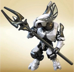 HALO WHITE ELITE HONOR GUARD HEROES 15 MEGA BLOKS CONSTRUX MINI FIGURE HDP52 - Picture 1 of 4