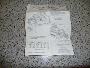 Micro Machines Gas Station City Scenes - instruction booklet - Picture 1 of 3