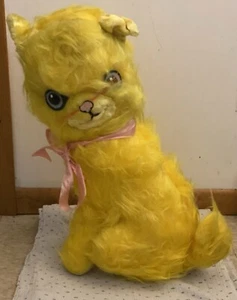 Vintage Dollcraft Novelty Company N.Y.C. Toys For Tots & Teens Stuffed Cat Toy - Picture 1 of 10