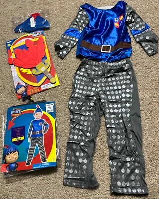 ¡Nuevo! Disfraz de Mike el Caballero Talla Pequeña 4-6 Niño Foto 1 de 2