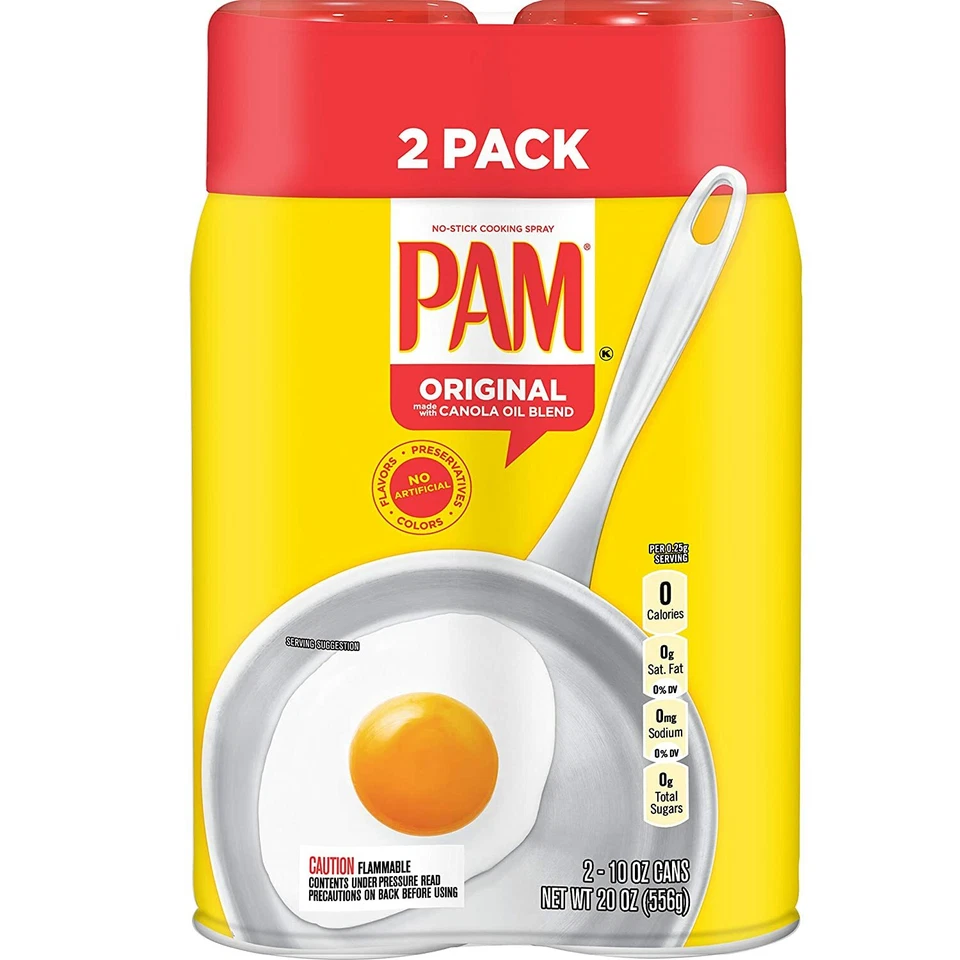 PAM Original Cooking Spray 10 oz, 2 pk - Image 1 of 1