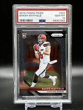 2018 Prizm Baker Mayfield PSA 10 Rookie RC Browns Rams