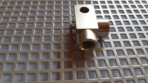 2-Wege Verteiler M10x1,0, 90°, Konkav, Alu Silber, TOP Preis - Bild 1 von 1