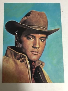 Elvis Presley Magazine Pinup Vintage Ephemera Elvis In Cowboy Hat - Picture 1 of 2