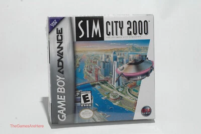 Sim City 2000 - Game Boy Advance DSI 2003 Brand New - Image 1 of 4