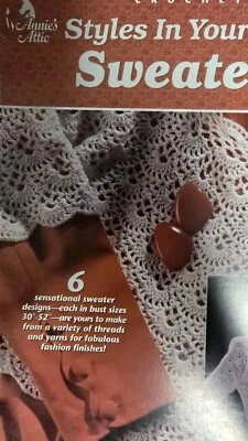 Annie's ATTIC STYLES In Your SWEATERS CROCHET - Image 1 of 4