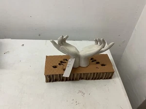 Nxt Gris Cerámica Esmalte Reactivo Manos Escultura/Hogar Oficina Adorno Figura Regalo - Imagen 1 de 18