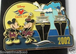 Disney DCL Mickey Mouse & Minnie Mouse With Wonder & Magic Ships Pin ** - Picture 1 of 1
