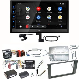 JVC KW-M785DBW Android Auto CarPlay Einbauset für Audi A4 B6 B7 Seat Exeo - Bild 1 von 1