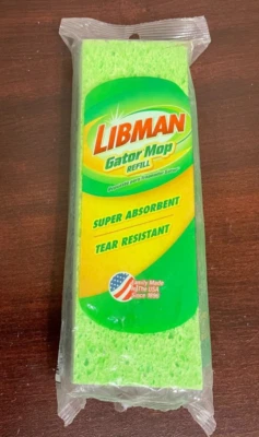 Libman Gator Mop Refill Sponge #03021 Easy Change Refill NEW OLD STOCK NOS - Image 1 of 4