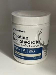 Bucked Up Essentials Creatine Monohydrate,Enhances Muscle Performance,Unflavored - Picture 1 of 4