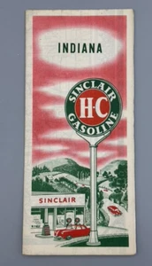 Mapa de ruta INDIA vintage de gasolina Sinclair de los años 50 publicidad - Imagen 1 de 9