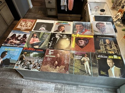 Lot Of 15 Vintage Country Vinyl Albums Read For Artist & Titles EXCELLENT COND - Image 1 of 4