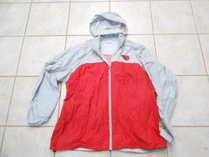 SIZE XXL UNIVERSITY OF DAYTON FLYERS COLUMBIA RAIN ZIPPER LIGHT JACKET COAT NCAA - Picture 1 of 7