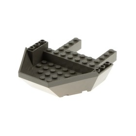 1x Lego Cockpit 12x10x2 2/3 Old-Dark Gray Rock Raiders 4980 4970 30299