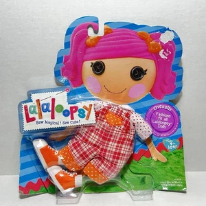 Mono Lalaloopsy Zapatos Cuadros Rojo Naranja Blanco Se Adapta a Todas las Muñecas Lalaloopsy Nuevo - Imagen 1 de 9