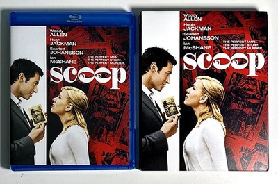 SCOOP on Blu-Ray Disc / With Slip-Cover Case / With Hugh Jackman & S. Johansson - Image 1 of 4