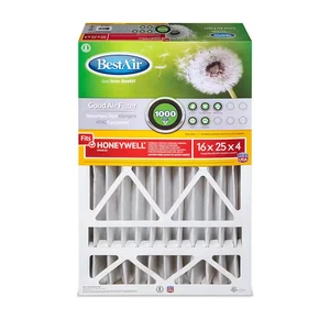 16 X 25 X 4 Honeywell FPR 4 Air Cleaner Filter - Picture 1 of 12