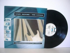 GARY MOORE "The Loner" rare UK EP from 1987 (VIRGIN 10 TENT 178) - Foto 1 di 3