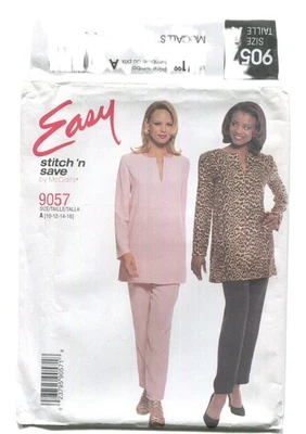 McCall's 9057 Misses' Tunic & Pants SZ 10-16 UNCUT 1997 - Image 1 of 3