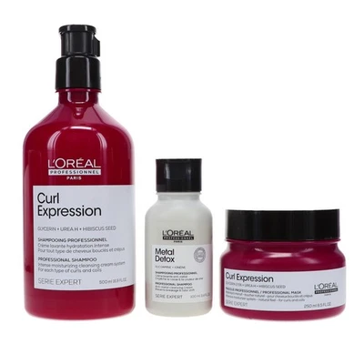 L'Oreal Professionnel Curl Expression 3 Piece Kit - Image 1 of 4